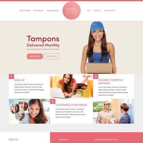 LeMois - Subscription based website for women
