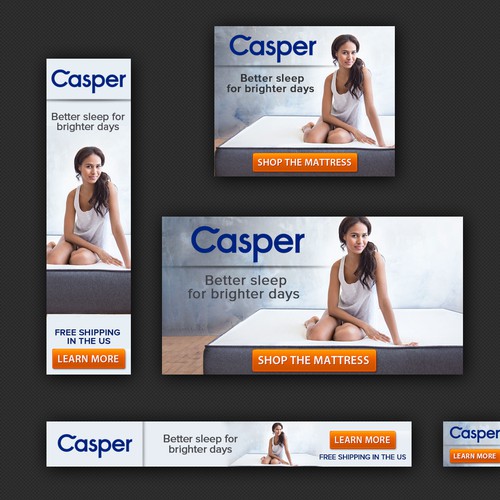 Help us create a sleek retargeting ad set for our new brand!