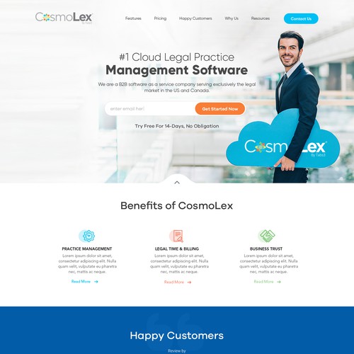 CosmoLex Web Design