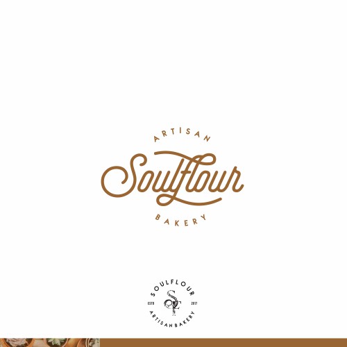 Create a handmade logo for a South African Artisan Bakery