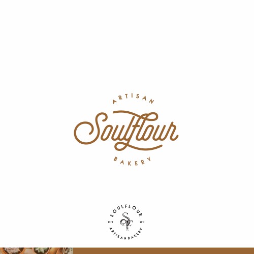 Create a handmade logo for a South African Artisan Bakery