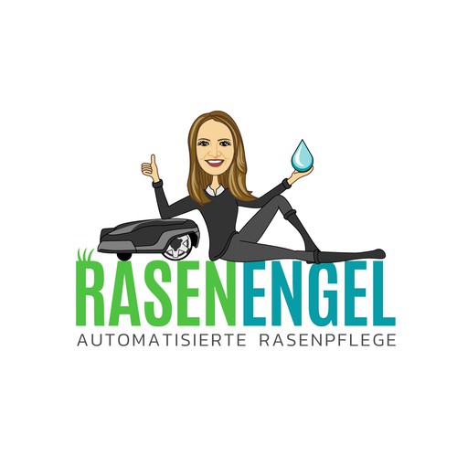 Logo for RasenEngel Lawn Care