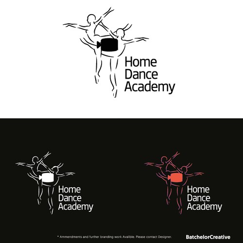 Online Dance School Logo - Concept