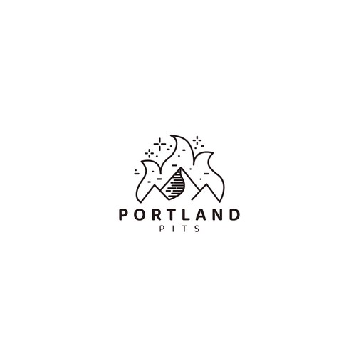 Logo design for Portland pits