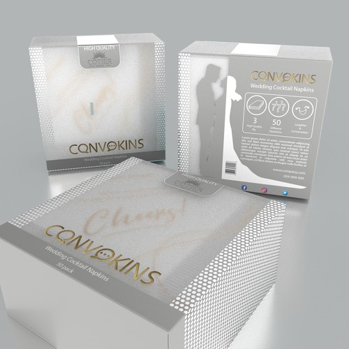  Luxury Napkins Packaging Design