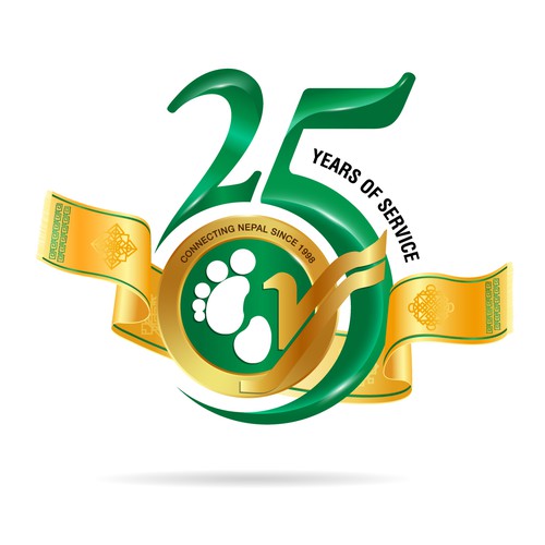 Yeti Airlines 25th Anniversary logo