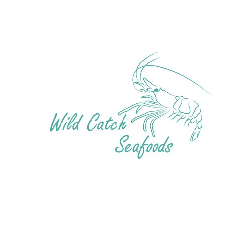 Fresh logo concept for seafoods