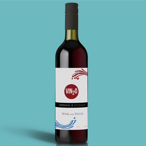 Wine label design
