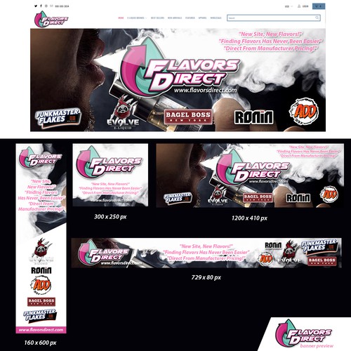 Flavor Direct Banner site