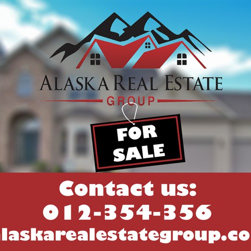 REAL ESTATE FOR SALE SIGN