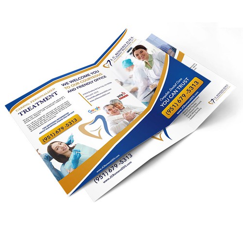 Trifold brochure concept