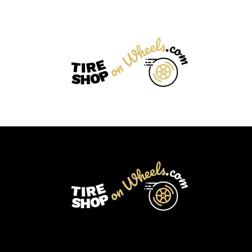Logo für einen mobilen Reifenwechselservice
