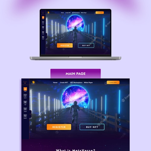 Web design for gaming company
