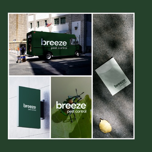 Modern Typeface design for a pest control company based in US