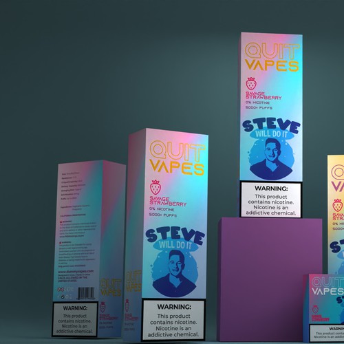 Vape Package for disposable vape device