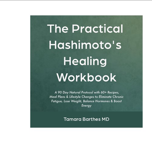 EBook cover for a healing workbook