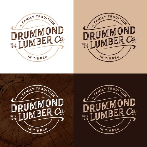 Vintage Emblem for Drummond Lumber Co.