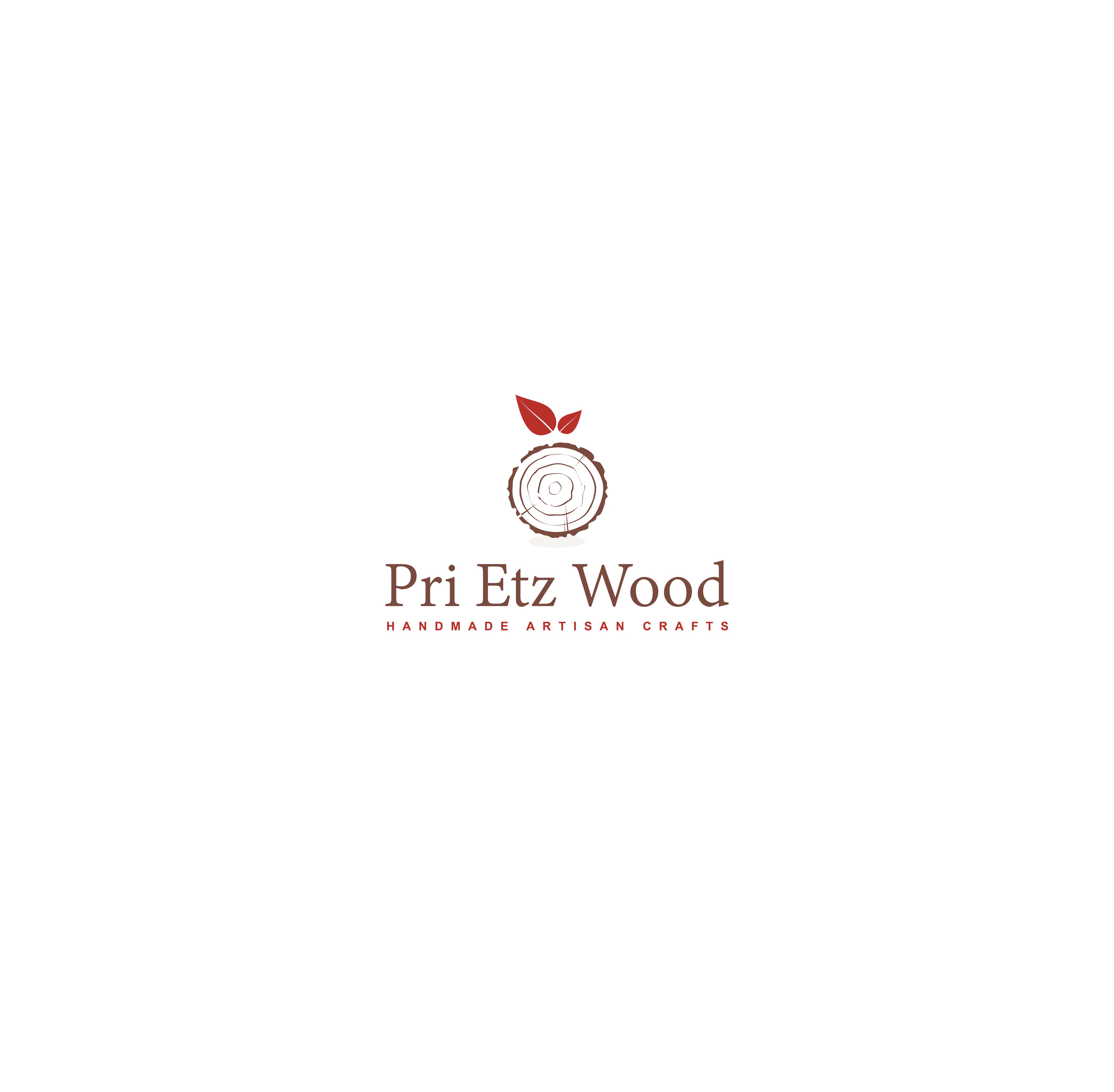 Create a unique logo for hand-crafted wood product line
