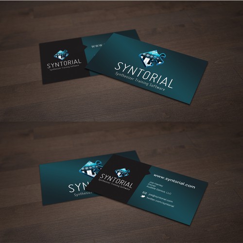 Calling Card Design for a Music Software Provider