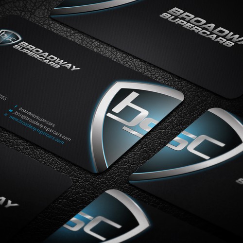 Luxury Business card for an Exotic car Rental company