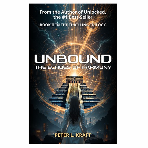 Book Cover for Fantasy, Techno-Thriller Novel