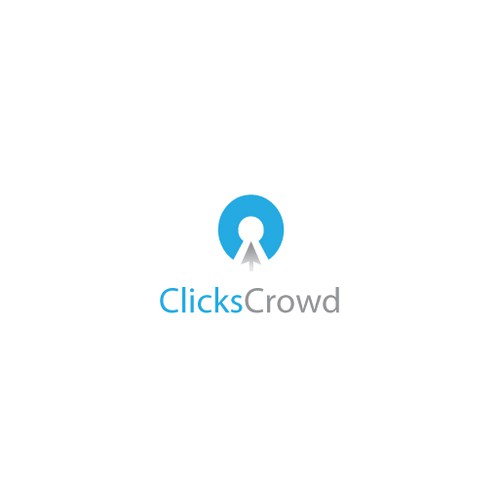 Logo for ClicksCrowd - Guaranteed.