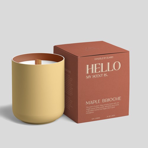 Candle Packaging Design