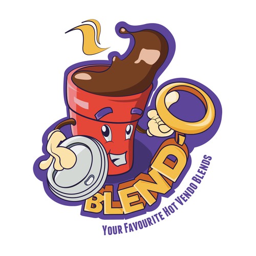 Concept Logo for Blend-O