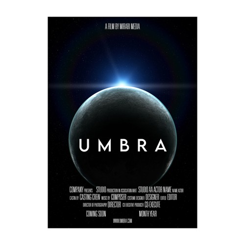 UMBRA poster design