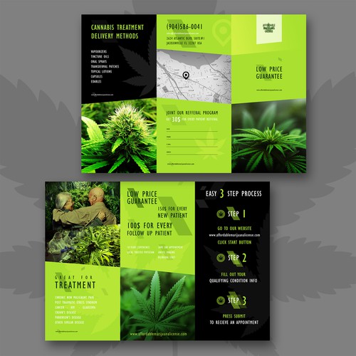 Affordable Marijuana License Brochure