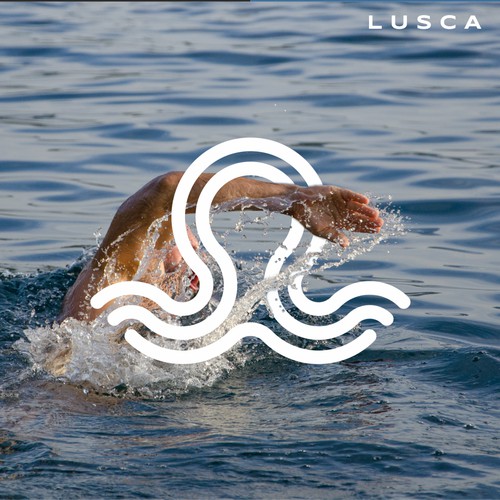 Lusca - logo for a men's swimwear line