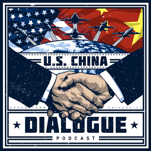 Propaganda-Style Cover Art for a Podcast