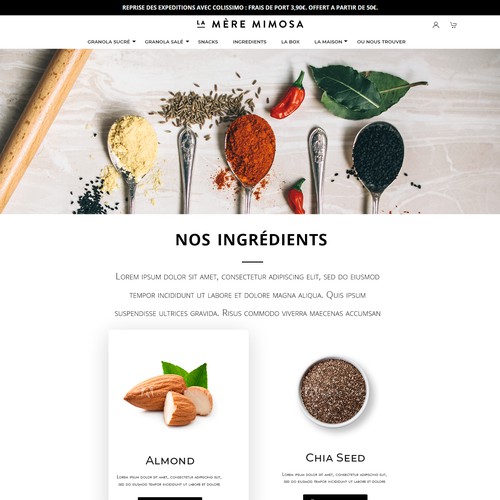 Product Details page