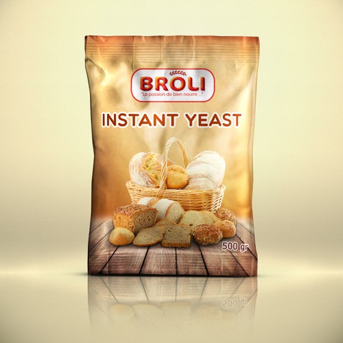 Broli Yeast needs a packaging design