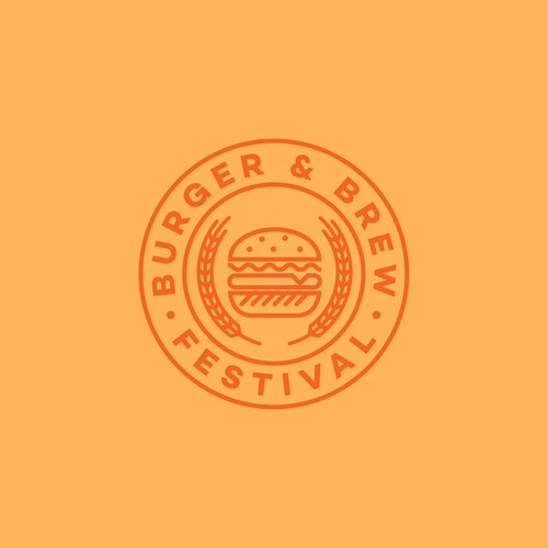 Logo for a festival