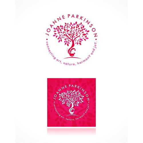 Create a beautiful and capturing logo for a healing art business in Australia