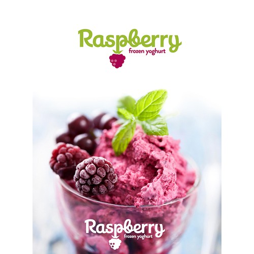 Raspberry Frozen Yogurt 
