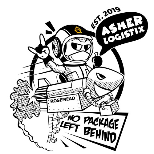 Asher Logistix Tshirt Design