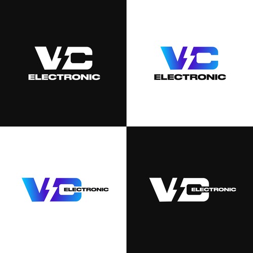 VC ELCTRONIC LOGO DESIGN