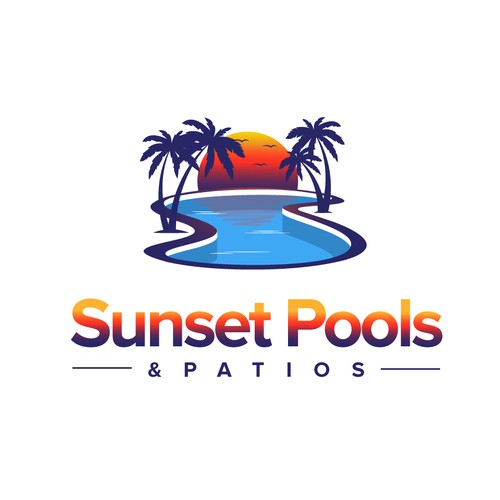 Sunset Pools Logo