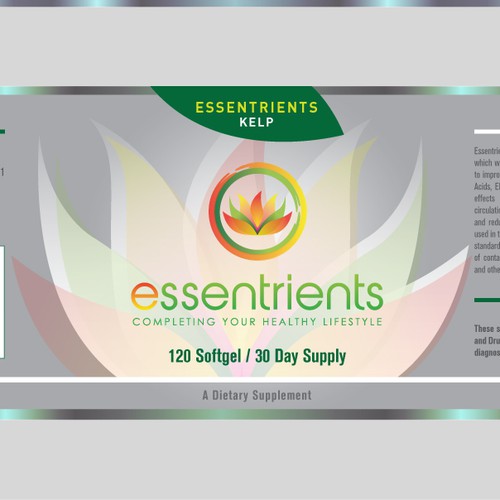 Help Essentrients with a new product label