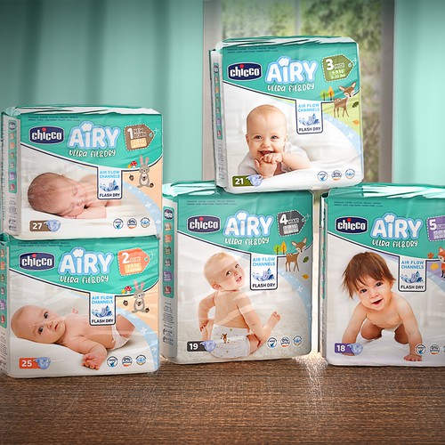 Chicco Airy nappies 