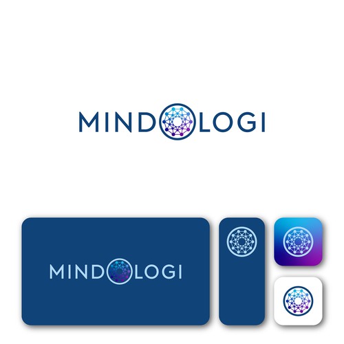 Innovative logo design for AI and health company