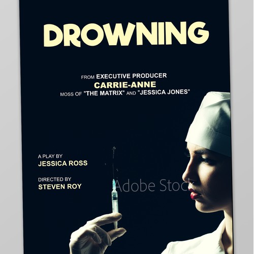 Drowning Fringe festival poster