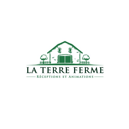 LA TERRE FERME logo design