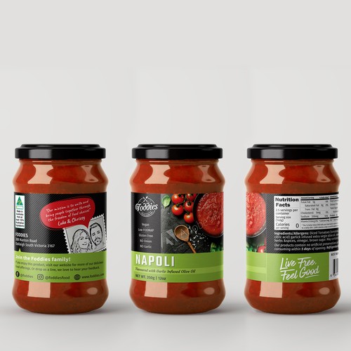 Napoli Sauce - label