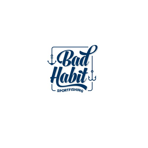 Logo for fishing charter business