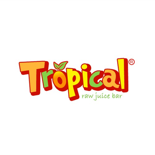 Logo for juice n smoothie bar