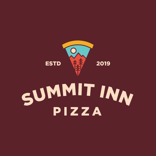 A simple unique logo concept for Summit Inn Pizza