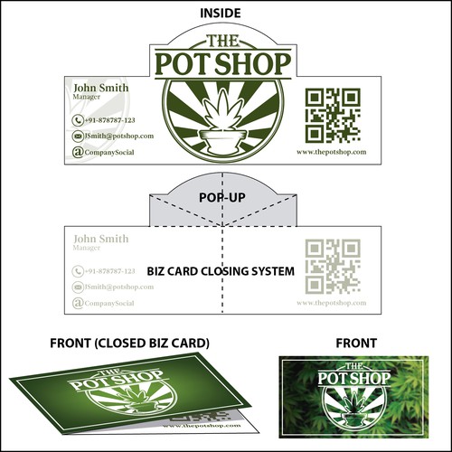 Biz Card The Pot Shop